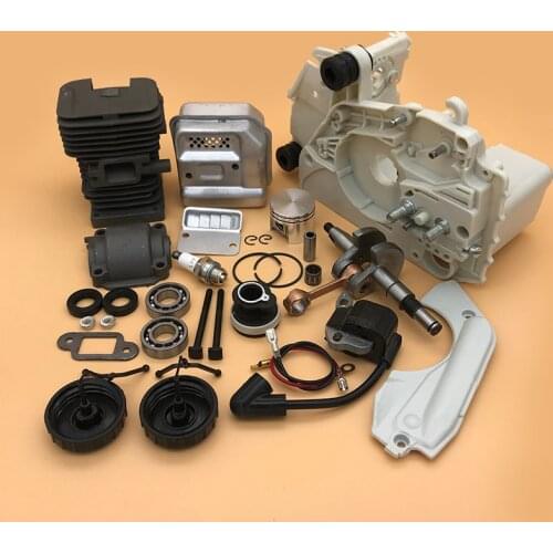 Cylinder Piston Crankshaft Housing Carburetor Clutch Drup Muffler Ignition For Stihl MS 170 180 018 017 MS180 MS170 Chainsaw