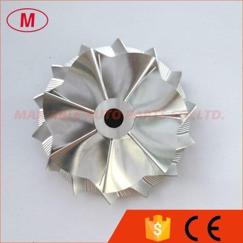 S200-EFR 1276-123-2006 High performance 57.15/76.23mm 7+7 blades Turbo Billet compressor wheel for 179315/179390/179392