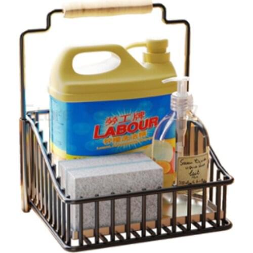 Dishwashing sponge brush drain storage rack kitchen dishcloth cleaning cloth air table sink sink storage rack