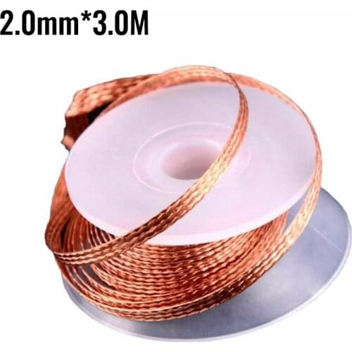 1pc Welding Suction Line 1.5/2/2.5/3/3.5mm Pure Copper Soldering Supplies Wires Desoldering Solder Accessories For CP-1515/2015
