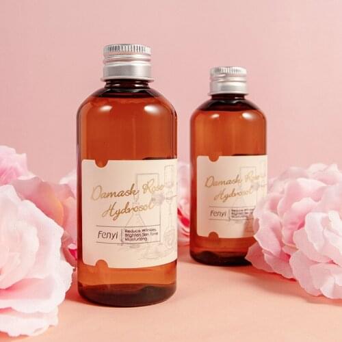 Rose Hydrosol Face Toners Shrink Pores Improve Dullness Anti-Aging Whitening Deep Moisturizing Oil Control Skin Care Toner