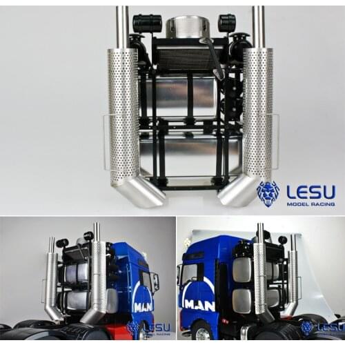 Heavy Equipment Rack LESU Metal Spare Part for 1/14 MAN RC Tractors Trucks Model TAMIYA TH02331-SMT5