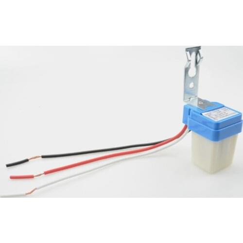 203F 10Pcs Auto On Off Photocell Street Light Photoswitch Sensor Switch AC/DC 12V 10A