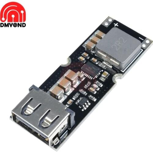 QC2.0 QC3.0 Single Cell Lithium Battery Boost Power Module 3.7V 4.2V Liter 5V 9V 12V Board USB Mobile Phone QC Fast Charge