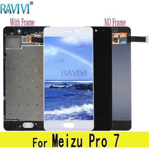 5.2" AMOLED LCD For MEIZU Pro 7 LCD Display Touch Screen Digitizer Assembly Replacement For MEIZU Pro7