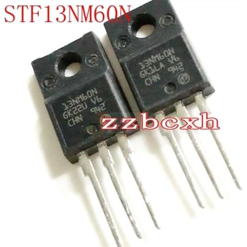 10PCS/LOT New original In Stock STF13NM60N TO-220F