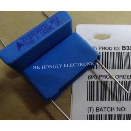 10PCS B32653 653 1KV 1.5NF 0.0015UF 1500PF 152 1000V P=22.5mm AC and Pulse Film Capacitors