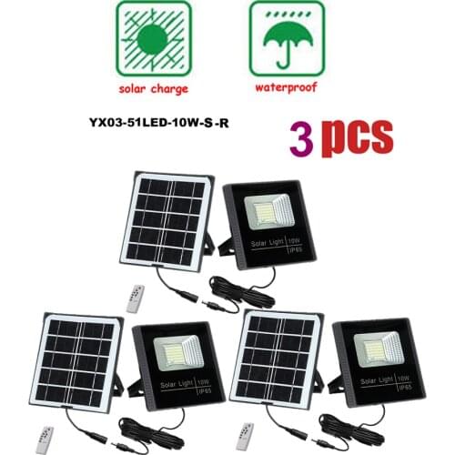 3pcs 51leds Solar Lights Outdoor Waterproof smart on at night Solar Wall Light For Garden Four Modes Adjustable Solar Lamps sepe