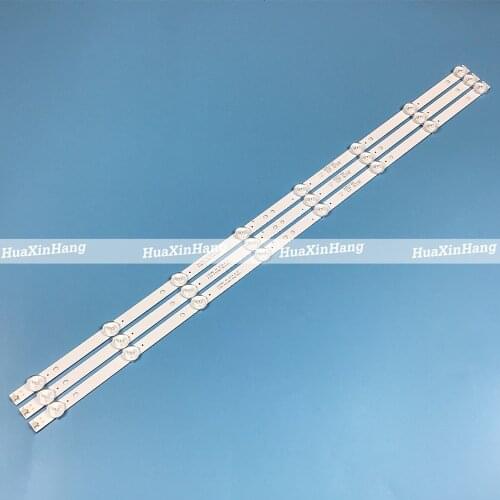 619mm 8LED TV Lamps LED Backlight Strips For 4708-K320WD-A4213K01 KB-6160 K320WD A4 TV Bars Kit LED Bands Rulers K320WD5 K320WD6