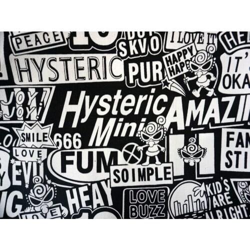 90*145cm printed Japanese style DIY handmade patchwork Canvas fabric cloth home textile Sewing DIY Tablecloth Sofa Cover