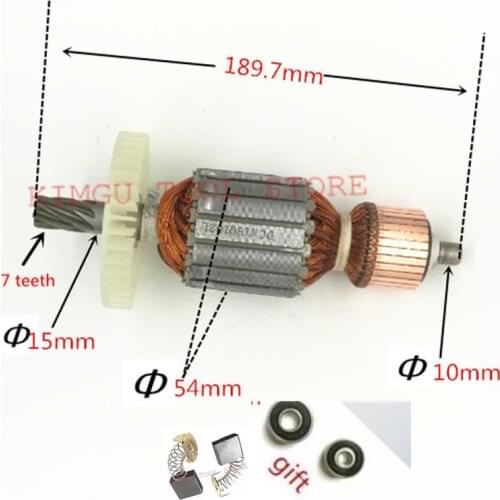 AC220-240V Rotor Engine Anchor Armature Replacement for MAKITA HM1304 HM1304 Rotor Armature