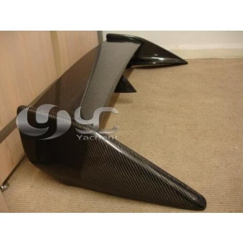 Car-Styling Auto Accessories Carbon Fiber VR Style Rear Spoiler Fit For 1995-2000 Mitsubishi FTO Rear Trunk Spoiler Wing