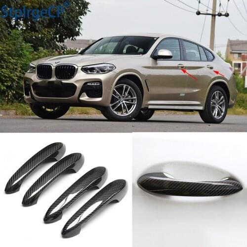 For BMW x4 x4M G02 M40d xDrive25i xDrive30i 2019 2020 Accessories 100% real carbon fiber Auto outer door handle cover