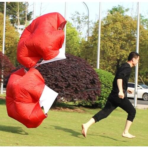 Soccer Speed Training Drag Parachutes Outdoor Football Running Speed Drag Chute Physical Training Equipments Resistance Umbrella