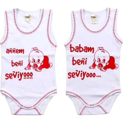 My mom Dad Love Me Written 2'li Hanging Zıbını