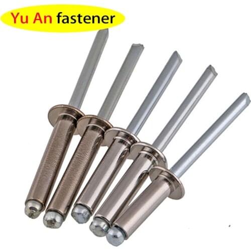 304 Stainless Steel Round Head Pop Open Hollow Blind Rivets Bolt Dropper Self-plugging Rivet Decoration Nail Rebite Blindniete