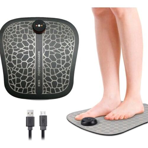 Portable Electronic Foot Massager Trainers Muscle Stimulator Relaxing Exercise