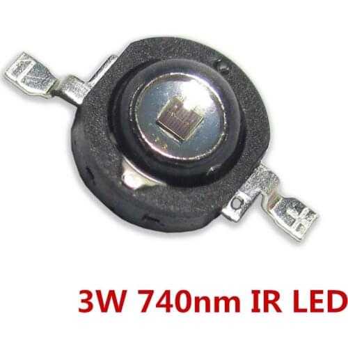 High-power 3w 5W 740nm 365nm 395nm Wavelength LED Lamp Beads Medical Monitoring Equipment With Infrared Emission Diodes