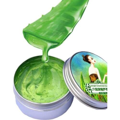 30g Aloe Vera Gel Cream Vegan Soothing Gel Skin Moisturiser Remove Acne Oil Control Soothing Moisturing Face Care Supplies 2021