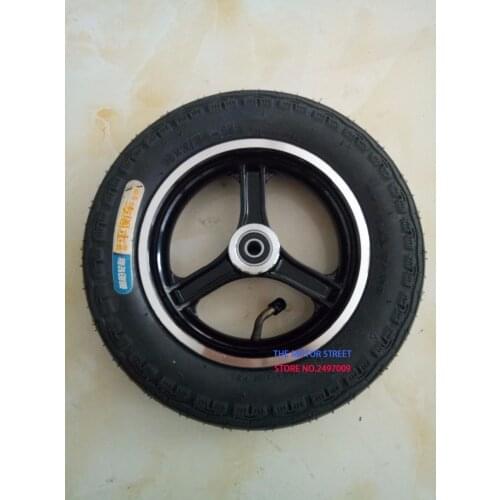 10 inch electric scooter balancing car 10x2/10x2.125 tyre 10x2 inner and outer tire aluminum hub for 1 pc