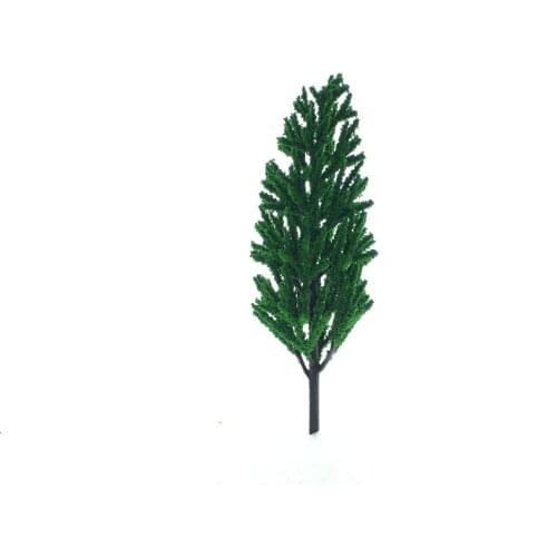 20PCS 10cm Scale Plastic Miniature Model Trees For Building Trains Railroad Wargame Layout Scenery Landscape Diorama Accessories
