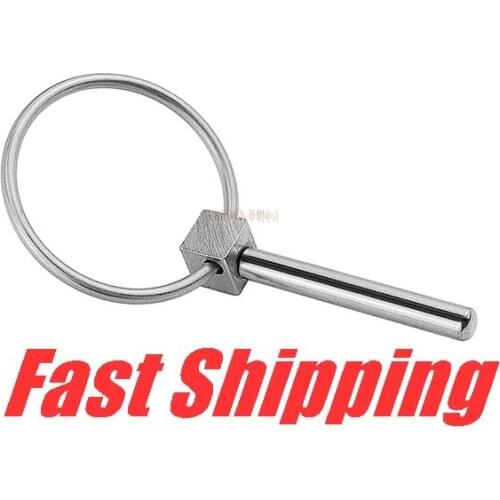 316 stainless steel spring pin marine Clips Retaining Clip Round Quick Release Ball Pin for boat Kayak Canoe Tractor Caravan