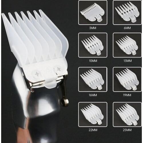 8 Sizes Electric Trimmer Hairdresser Professional Accessories Hair Cutting Guide Comb Barber Clippers Attachment Limit Combs