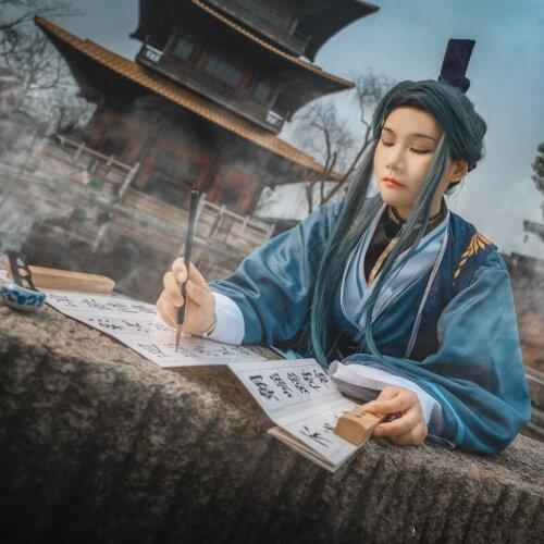 Anime Tian Guan Ci Fu Cosplay Ling Wen Costume Heaven Officials Bless Lingwen Chinese Ancient Outfits Hanfu for Men and Women