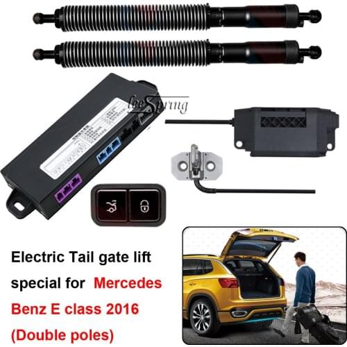 Car Electric Tail gate lift special for Mercedes Benz E class 2016 Double poles Remote Control Car Tailgate Lift