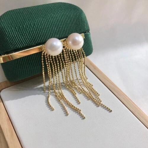 Tassels 925 Sterling Silver Earrings Findings Settings Base Mountings Parts Mounts for Coral Pearls Agate Crystal Stones Jade