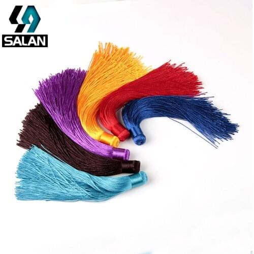 Chinese knot flow new handmade diy handmade ice silk car pendant bag lantern accessories exquisite artificial silk ear