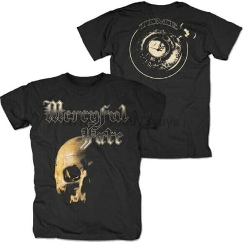 New Mercyful Fate Time Album Cover Shirt King Diamond (SML-2XL) badhabitmerch