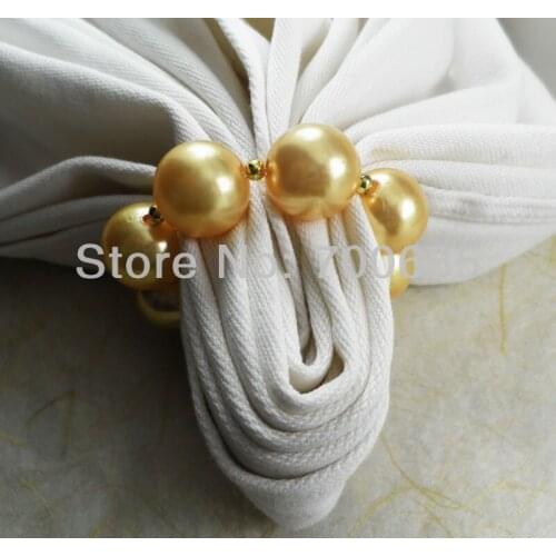 Aliexpress sold beaded wedding napkin ring