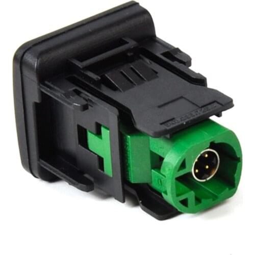 RCD510 RCD310 USB Input Adapter Switch Socket For VW Jetta 5 Golf 5 MK6 Scirocco 5KD035726A 5KD 035 726A 5KD 035 724 A