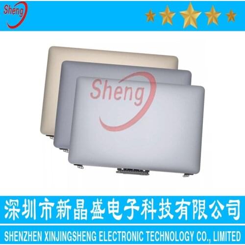 For Macbook Retina 12'' A1534 LCD Screen Assembly Display 2015 2016 Gold Silver Grey Original 12'' A1534 Screen Assembly