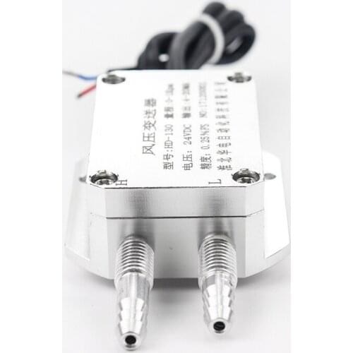 0-1MPA digital tube display air gas mirco differential pressure sensor price