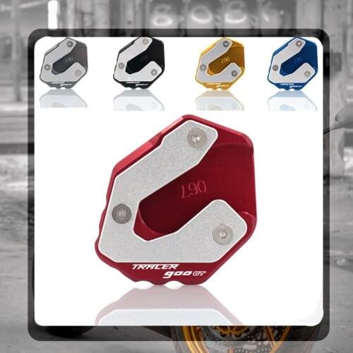 For YAMAHA Tracer 900 GT Tracer900GT 2018 2019 2020 Motorcycle Kickstand Foot Side Stand Extension Pad Support Plate Enlarge