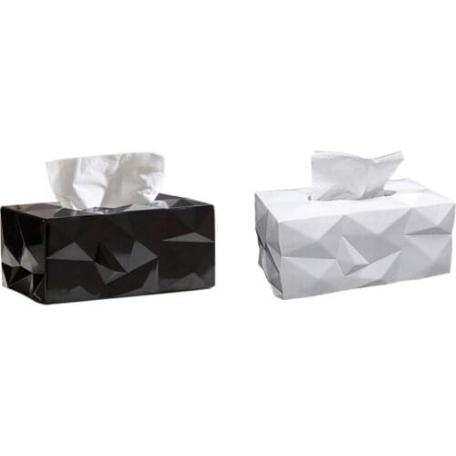 Tissue Box Nordic Tissue Box Napkin Toilet Paper Holder Case Dispenser Home Decoration-ABUX