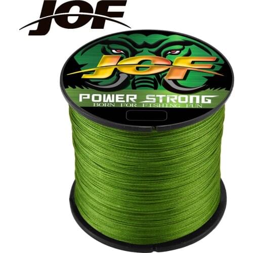 JOF NEW Fishing Accessories 4/8 Strands Line 300M 500M 1000M Multifilament Braided Super Strong Japanese Cord For Carp Pesca