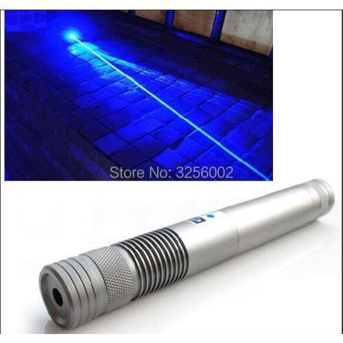 High Power Military Blue Laser Pointers 100000m 100w 450nm Flashlight Burning Match/Paper/Dry Wood/candle/black/Burn cigarettes