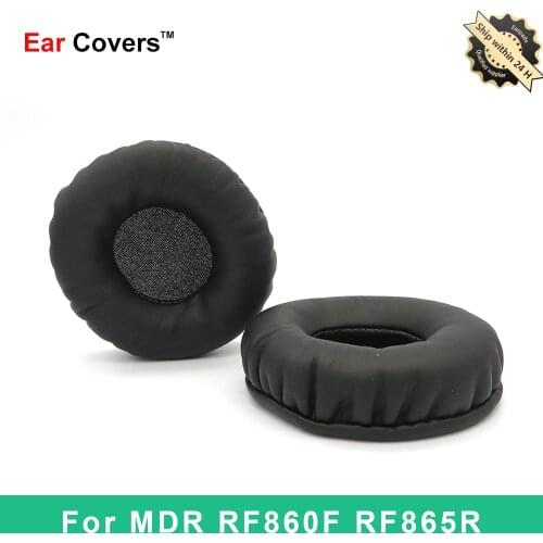 Ear Pads For Sony MDR-RF860F MDR-RF865R Headphone Earpads Replacement Headset Ear Pad PU Leather Sponge Foam