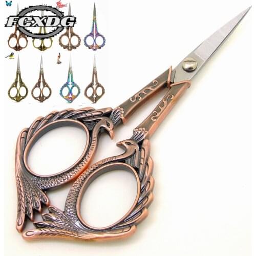 European Retro Craft Scissors for Needlework and Handicrafts Sharp Small Embroidery Scissors sewing supplies Needlework Scissors