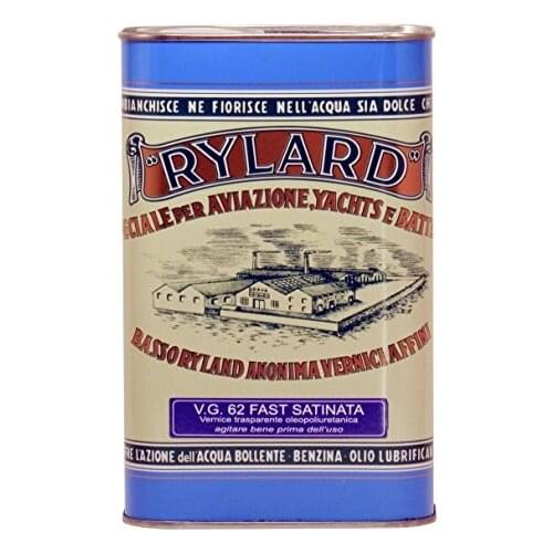 RYLARD VG 62 Fast paint transparent oleopoliuretanica for wood, Frosted, can to 1.000 ml