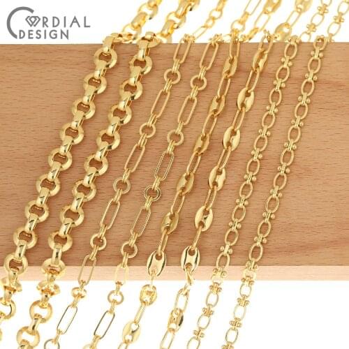 Cordial Design Copper Chain/Hand Made/Jewelry Findings & Components/Chains For Bracelets/Jewelry Accessories/DIY Necklace Chains