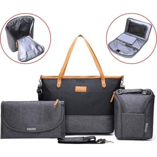 Diaper Bag Message Bag Cosmetic Cell Phone Bag Free Handbags Diaper PAD Mummy Travel Bag Milk Bottle Bag Bebe Accesorries