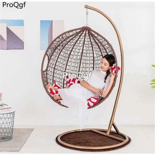 Prodgf 1 Set Single Hanging Swing Chair(no shelf, if need add money)