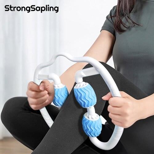 2021 Yoga Massage Roller Trigger Point Massage Rollers for Arm Leg Neck Muscle Tissue for Fitness Gym Pilates Sports Accesories