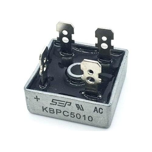 1pcs KBPC5010 50A 1000V Diode Bridge Rectifier kbpc5010
