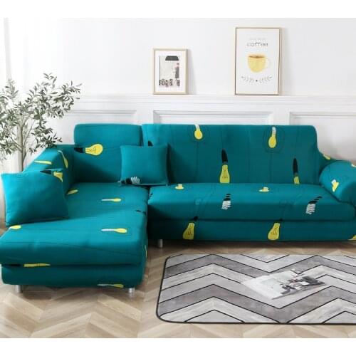 Elastic Couch Sofa Cover Loveseat Cover Sofa Covers For Living Room Sectional Corner Sofa Slipcover Armchair Furniture Cover