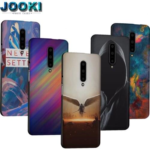 JOOKI Custom Make Your Photo Images or Logo Hard PC Phone case For One Plus 7 DIY Pattern Back Cover